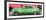 Cuba Fuerte Collection Panoramic - Beautiful Retro Green Car-Philippe Hugonnard-Framed Premium Photographic Print