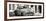 Cuba Fuerte Collection Panoramic BW - Old Chevrolet-Philippe Hugonnard-Framed Photographic Print