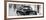 Cuba Fuerte Collection Panoramic BW - Old Ford Classic Car II-Philippe Hugonnard-Framed Photographic Print