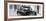 Cuba Fuerte Collection Panoramic BW - Old Ford Classic Car II-Philippe Hugonnard-Framed Photographic Print