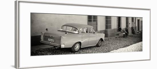 Cuba Fuerte Collection Panoramic BW - Trinidad Colorful City-Philippe Hugonnard-Framed Photographic Print