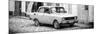 Cuba Fuerte Collection Panoramic BW - Vintage Car in Trinidad-Philippe Hugonnard-Mounted Photographic Print