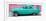 Cuba Fuerte Collection Panoramic - Classic American Turquoise Car in Havana-Philippe Hugonnard-Framed Photographic Print