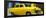 Cuba Fuerte Collection Panoramic - Close-up of Yellow Taxi of Havana III-Philippe Hugonnard-Framed Photographic Print