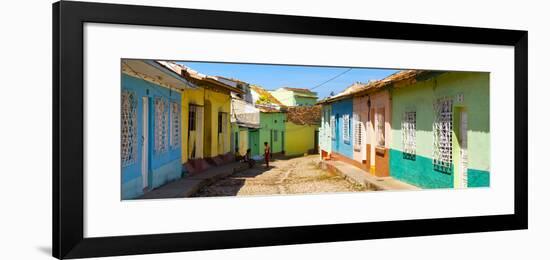 Cuba Fuerte Collection Panoramic - Colorful Architecture Trinidad IV-Philippe Hugonnard-Framed Photographic Print