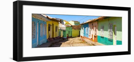 Cuba Fuerte Collection Panoramic - Colorful Architecture Trinidad IV-Philippe Hugonnard-Framed Photographic Print