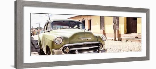 Cuba Fuerte Collection Panoramic - Cuban Chevy II-Philippe Hugonnard-Framed Photographic Print