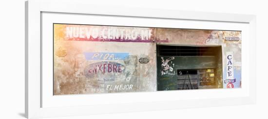 Cuba Fuerte Collection Panoramic - Cuban Street Advertising-Philippe Hugonnard-Framed Photographic Print