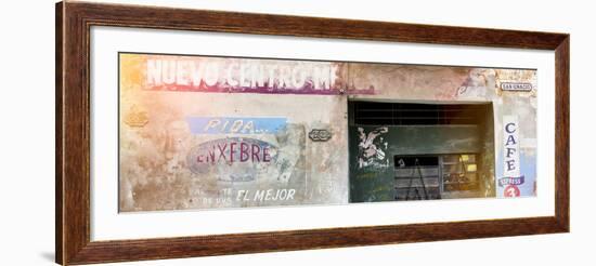 Cuba Fuerte Collection Panoramic - Cuban Street Advertising-Philippe Hugonnard-Framed Photographic Print