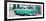 Cuba Fuerte Collection Panoramic - Cuban Turquoise Classic Car in Havana-Philippe Hugonnard-Framed Photographic Print
