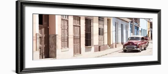 Cuba Fuerte Collection Panoramic - Cuban Urban Scene II-Philippe Hugonnard-Framed Photographic Print