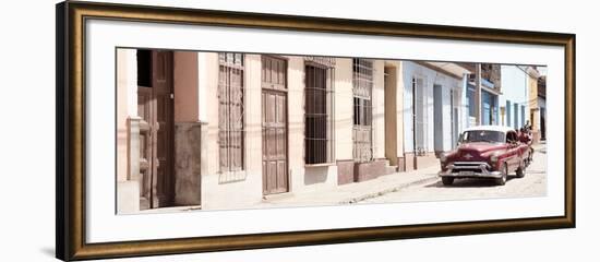 Cuba Fuerte Collection Panoramic - Cuban Urban Scene II-Philippe Hugonnard-Framed Photographic Print