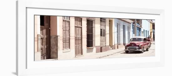 Cuba Fuerte Collection Panoramic - Cuban Urban Scene II-Philippe Hugonnard-Framed Photographic Print