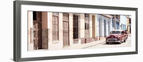 Cuba Fuerte Collection Panoramic - Cuban Urban Scene II-Philippe Hugonnard-Framed Photographic Print