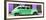 Cuba Fuerte Collection Panoramic - Green Vintage Car Trinidad-Philippe Hugonnard-Framed Photographic Print