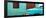 Cuba Fuerte Collection Panoramic - Havana Turquoise Street-Philippe Hugonnard-Framed Photographic Print