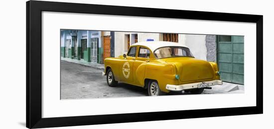 Cuba Fuerte Collection Panoramic - Honey Taxi Pontiac 1953-Philippe Hugonnard-Framed Photographic Print