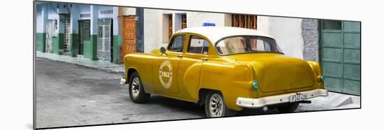 Cuba Fuerte Collection Panoramic - Honey Taxi Pontiac 1953-Philippe Hugonnard-Mounted Photographic Print