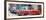 Cuba Fuerte Collection Panoramic - Old Cars Chevrolet Red and Purple-Philippe Hugonnard-Framed Photographic Print