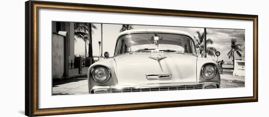Cuba Fuerte Collection Panoramic - Old Chevy-Philippe Hugonnard-Framed Photographic Print