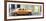 Cuba Fuerte Collection Panoramic - Orange Vintage Car in Havana-Philippe Hugonnard-Framed Photographic Print