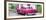 Cuba Fuerte Collection Panoramic - Pink Taxi Pontiac 1953-Philippe Hugonnard-Framed Photographic Print