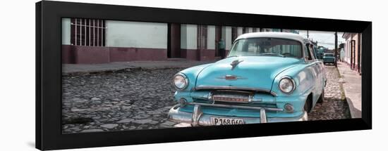 Cuba Fuerte Collection Panoramic - Plymouth Classic Car II-Philippe Hugonnard-Framed Photographic Print