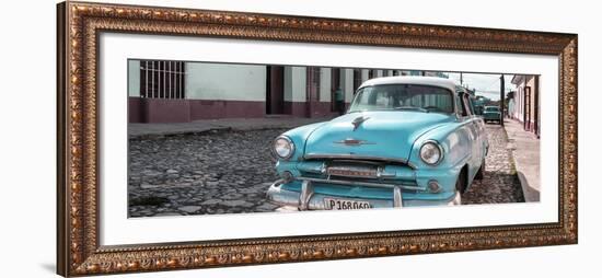 Cuba Fuerte Collection Panoramic - Plymouth Classic Car II-Philippe Hugonnard-Framed Photographic Print