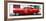 Cuba Fuerte Collection Panoramic - Red Pontiac 1953 Original Classic Car-Philippe Hugonnard-Framed Photographic Print