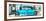 Cuba Fuerte Collection Panoramic - Turquoise Chevy-Philippe Hugonnard-Framed Photographic Print