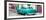 Cuba Fuerte Collection Panoramic - Turquoise Taxi Pontiac 1953-Philippe Hugonnard-Framed Photographic Print