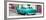 Cuba Fuerte Collection Panoramic - Turquoise Taxi Pontiac 1953-Philippe Hugonnard-Framed Photographic Print