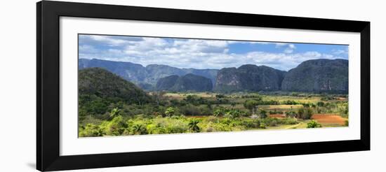 Cuba Fuerte Collection Panoramic - Vinales Valley II-Philippe Hugonnard-Framed Photographic Print