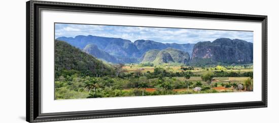 Cuba Fuerte Collection Panoramic - Vinales Valley-Philippe Hugonnard-Framed Photographic Print