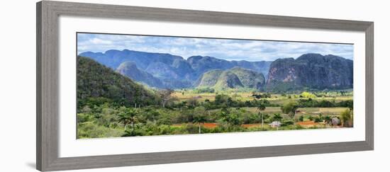 Cuba Fuerte Collection Panoramic - Vinales Valley-Philippe Hugonnard-Framed Photographic Print