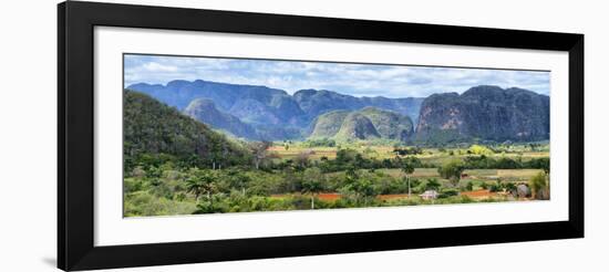 Cuba Fuerte Collection Panoramic - Vinales Valley-Philippe Hugonnard-Framed Photographic Print