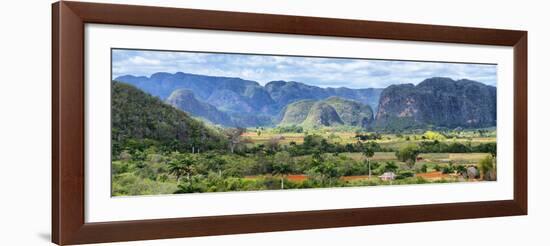 Cuba Fuerte Collection Panoramic - Vinales Valley-Philippe Hugonnard-Framed Photographic Print