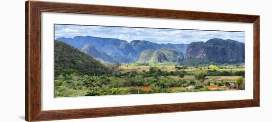 Cuba Fuerte Collection Panoramic - Vinales Valley-Philippe Hugonnard-Framed Photographic Print