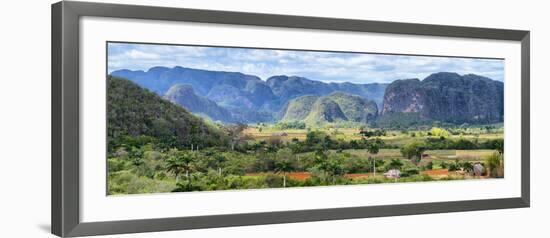 Cuba Fuerte Collection Panoramic - Vinales Valley-Philippe Hugonnard-Framed Photographic Print