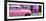 Cuba Fuerte Collection Panoramic - Vintage Pink Car of Havana-Philippe Hugonnard-Framed Photographic Print