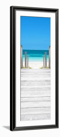 Cuba Fuerte Collection Panoramic - Way to the Beach-Philippe Hugonnard-Framed Photographic Print