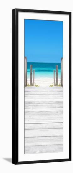 Cuba Fuerte Collection Panoramic - Way to the Beach-Philippe Hugonnard-Framed Photographic Print