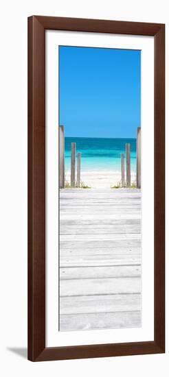 Cuba Fuerte Collection Panoramic - Way to the Beach-Philippe Hugonnard-Framed Photographic Print