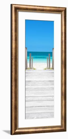 Cuba Fuerte Collection Panoramic - Way to the Beach-Philippe Hugonnard-Framed Photographic Print