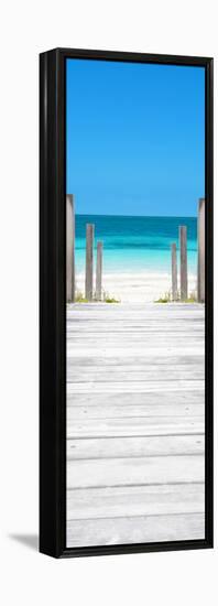 Cuba Fuerte Collection Panoramic - Way to the Beach-Philippe Hugonnard-Framed Stretched Canvas