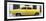 Cuba Fuerte Collection Panoramic - Yellow Bel Air Classic Car-Philippe Hugonnard-Framed Photographic Print