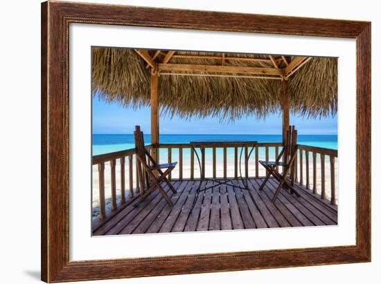 Cuba Fuerte Collection - Peaceful Beach-Philippe Hugonnard-Framed Photographic Print