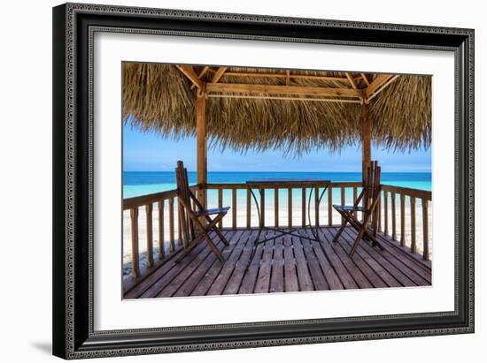 Cuba Fuerte Collection - Peaceful Beach-Philippe Hugonnard-Framed Photographic Print