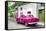 Cuba Fuerte Collection - Pink Taxi Pontiac 1953-Philippe Hugonnard-Framed Stretched Canvas