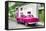 Cuba Fuerte Collection - Pink Taxi Pontiac 1953-Philippe Hugonnard-Framed Premier Image Canvas